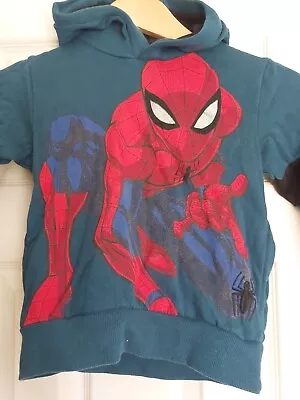 Buy Next - Boys Spiderman Hoody - Size 4 Years • 4.50£