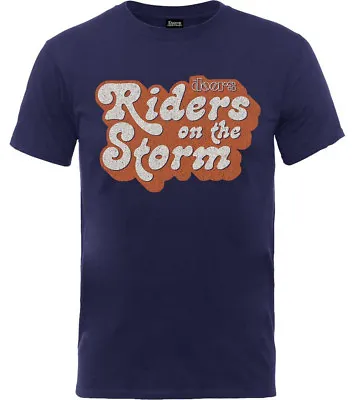 Buy The Doors Riders On The Storm Logo T-Shirt OFFICIAL • 14.89£