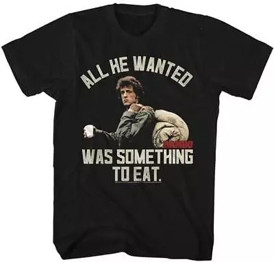 Buy Rambo First Blood All He Wanted Was Something To Eat Men's T Shirt 80's Movie • 48.92£