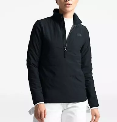 Buy North Face Mountain Sweatshirt Jacket Womens Small S Black Ultralight 1/4 Zip • 54.18£