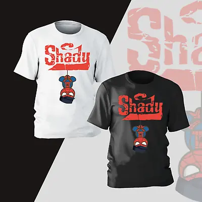 Buy Spiderman Eminem Slim Shady Parody Tshirt Unisex Tee Gift Present Funny Kid Mens • 14.99£