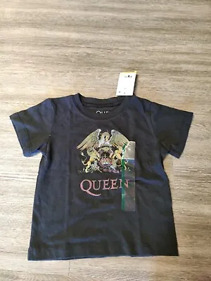 Buy Kid's Unisex Queen Rock Band T Shirt Size 18M Toddler Graphic T Official Merch • 3.16£