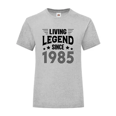 Buy T Shirt Personalised Living Legend Since 1985 Birthday Men T-shirt Funny Gift • 9.99£