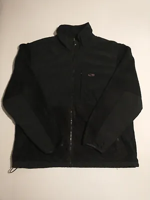 Buy CHAMPION | Men's Black Full Zip Fleece Jumper Jacket | L • 14.99£