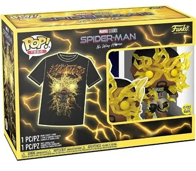 Buy Funko No Way Home Electro Funko And Medium T-Shirt New Boxed Spiderman • 22.50£