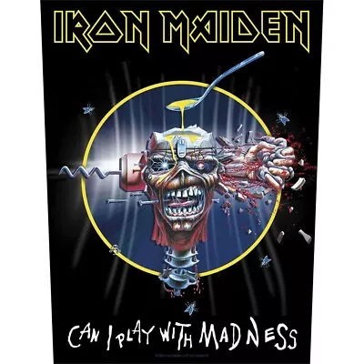 Buy IRON MAIDEN BACK PATCH: CAN I PLAY WITH MADNESS : Album Official Licenced Merch • 8.95£