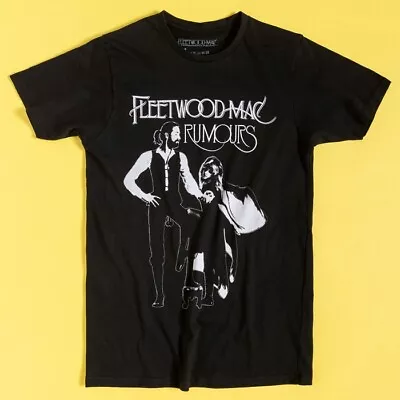 Buy Official Fleetwood Mac Rumours Black T-Shirt : S,M,L,XL,XXL,5XL • 19.99£