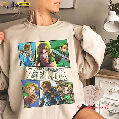 Buy Zelda Tears Of The Kingdom Sweater, S-5XL US Size, Christmas Gift • 33.13£
