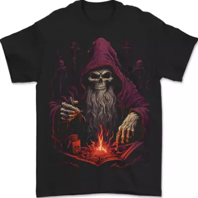 Buy Fantasy Wizard Warlock 7 Mens T-Shirt 100% Cotton • 9.49£