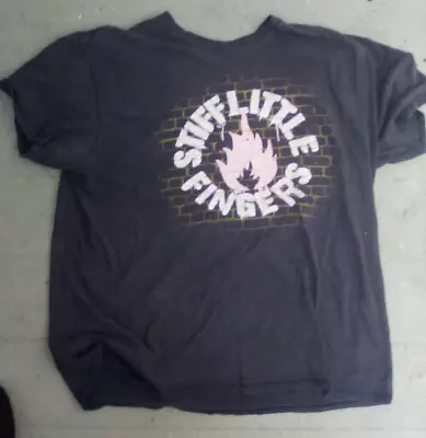 Buy STIFF LITTLE FINGERS T Shirt Wall Official Logo  Worn Lge 38 - 40 Ins Chest Punk • 9.99£