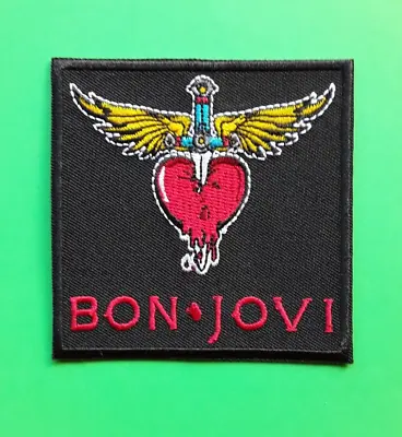 Buy Bon Jovi  Iron Or Sew On Quality Embroidered Patch Uk Seller • 3.99£