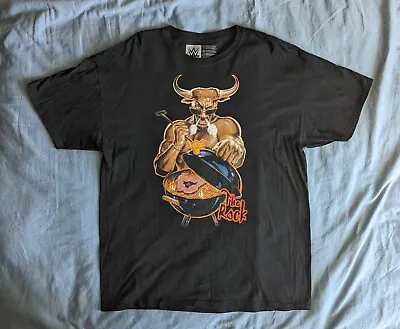 Buy WWE The Rock T Shirt XL Double Sided • 20£