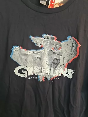 Buy Gremlins Womans Black Flasher T-shirt, 2XL • 15.99£