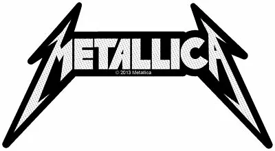 Buy Metallica Shaped Logo Sew-on Cloth Patch 70mm X 120mm • 4.25£