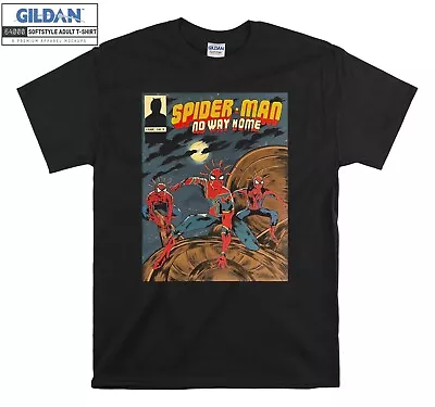 Buy Spider-Man No Way Home Poster T-shirt Gift Hoodie Tshirt Men Women Unisex A705 • 13.99£