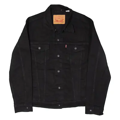 Buy LEVI'S Mens Denim Jacket Black M • 48.99£