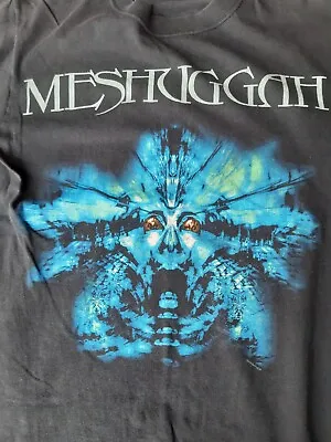 Buy Meshuggah Nothing RARE Alternate T-Shirt Short Sleeve Cotton Black Men M • 24.99£