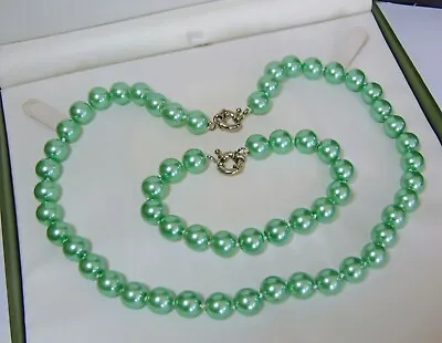 Buy Handmade Rockabilly Style Beaded Necklace And Bracelet • 16.14£