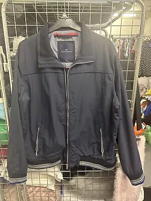 Buy Men’s Thin Jacket Navy Blue Size XL From Blue Harbour Coat Fully Lined Pockets • 4.99£