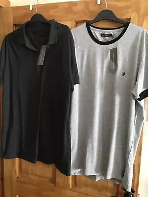 Buy Pair Of Mens French Connection T-shirts XL Brand New • 10£