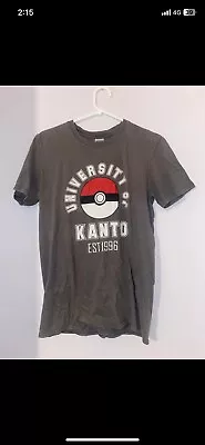 Buy University Of Kanto Pokemon Tshirt Size Small • 2£