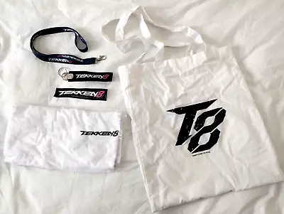 Buy Tekken 8 Promo Promotional T-Shirt Tote Bag Lanyard Sticker & Tag Rare • 24.99£