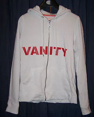 Buy Next Vanity White Zip Track Suit Style Jacket Size 6 Uk D9 E • 8.50£