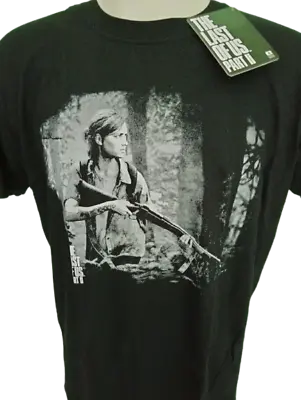 Buy Sony Official The Last Of Us Part 2 Ellie With Rifle Womens T-Shirt Large L • 14.95£