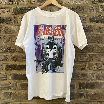 Buy Vintage The Punisher 1991 Tshirt Marvel Comics 90s • 149£