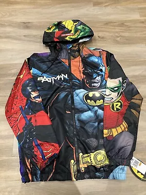 Buy Men’s Members Only Batman Full Zip Jacket - Size Small Limited Edition • 30£