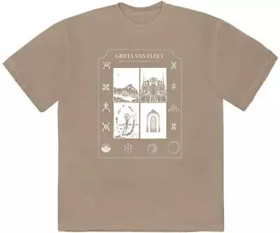Buy GRETA VAN FLEET ALBUM ILLUSTRATION SAND SS TEE L (T-shirt) • 24.09£