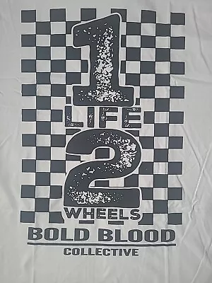 Buy Bold Blood T Shirt 2xl Mens White • 12£