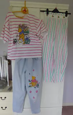 Buy Disney Women's Winnie The Pooh Set Of BHS Jeans & Pyjamas & T Shirt Size S • 10£