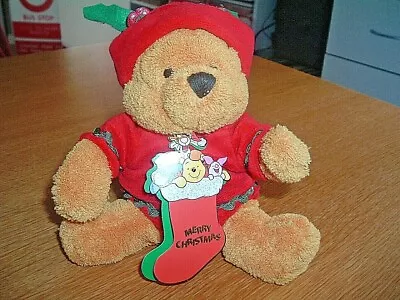 Buy DISNEY BEANIE POOH AND FRIENDS CHRISTMAS JUMPER POOH With Labels • 2.95£