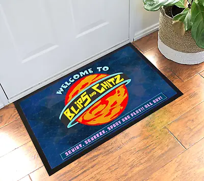 Buy Blips And Chitz Arcade Welcome Mat Doormat Based On Rick And Morty • 22.99£