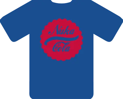 Buy Nuka Cola Bottle Top T-Shirt - Inspired By Gaming Fall Out   • 15.99£