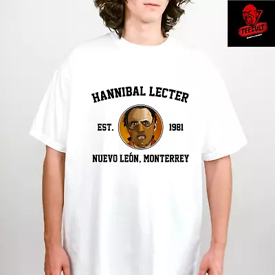 Buy Hannibal Lecter Horror Movie Villain Baseball Tee | Unisex Heavy Cotton T-Shirt  • 26.56£