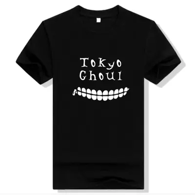 Buy Anime Tokyo Ghoul T-shirt Short Sleeve Men's Top • 10.79£