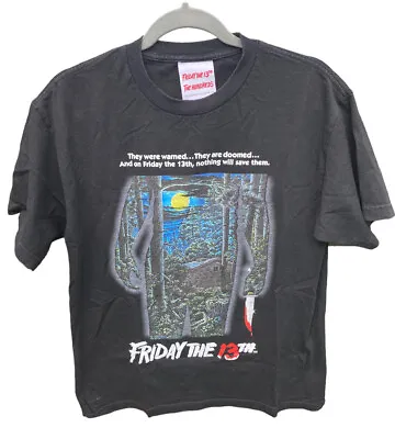 Buy The Hundreds Friday The 13th Men's Black Short Sleeve Poster Pullover T-Shirt M • 34.99£