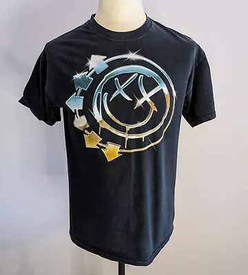 Buy Blink 182 Vintage Band T-shirt Retro Heavy Gildan Cotton Size UK M - Fastpost • 9.95£