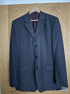 Buy Howick Hudson Blazer/jacket Grey/ Blue 100%wool Size 42L • 17.50£