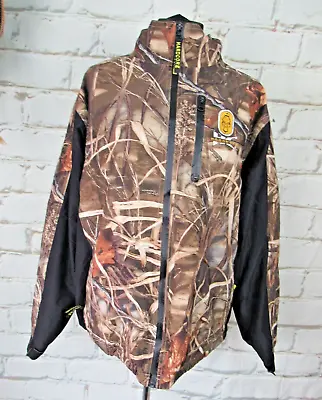 Buy Hardcore Advantage Max-4 Hunting Camouflage Fleece Lined Shell Jacket Large • 28.50£