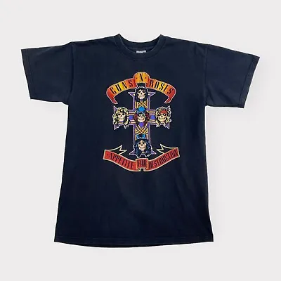 Buy Fruit Of The Loom Guns N Roses Appetite For Destruction T-Shirt Mens Size S • 8.39£