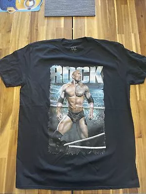 Buy NO RESERVE !Rare 2019, WWE Dwayne ‘THE ROCK’ Johnson T-shirt - Size XL (46 Inch) • 0.99£
