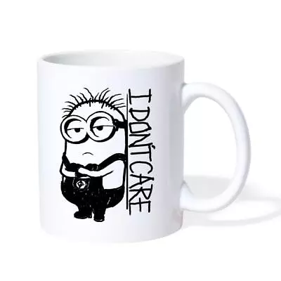 Buy Minions Merch I Don't Care Officially Licensed Mug, One Size, White • 17£