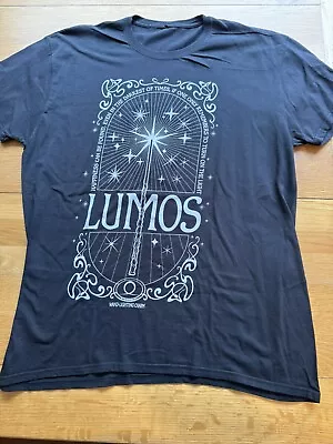 Buy Harry Potter Lumos Tshirt. Size XL. Used Once. Small Hole In Back Collar. • 6£
