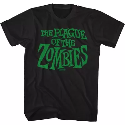 Buy Hammer Horror - Plague Of The Zombies Logo - Short Sleeve - Adult - T-Shirt • 63.35£
