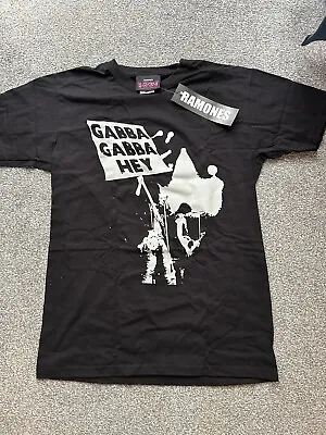 Buy T-shirt Ramones Gabba Gabba Hey Black • 15.99£