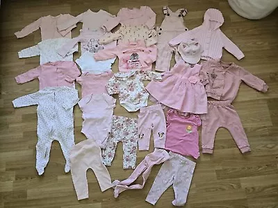 Buy Baby Girl Girls Clothes Bundle 6-9 Months / Dungarees / Dress / Leggings /outfit • 19.99£