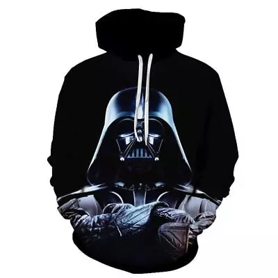 Buy Star Wars Darth Vader 3D Hoodie Men Women Hooded Pullover Jumper Top • 17.99£